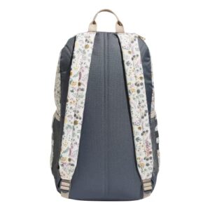 adidas Classic 3S 4 Backpack, Woodland Floral Chalk White/Onix Grey/Wonder Beige, One Size