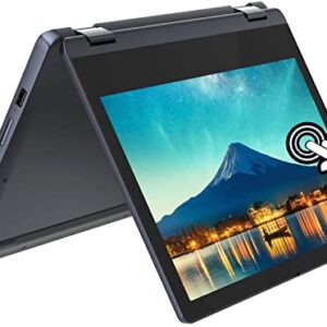 Lenovo 2022 Flagship Chromebook 11.6" HD 2 in 1 Touchscreen Laptop Computer, 8 Core- Mediatek MT8183, 4GB RAM, 64GB eMMC, WiFi, Bluetooth, Webcam, Chrome OS, Abyss Blue