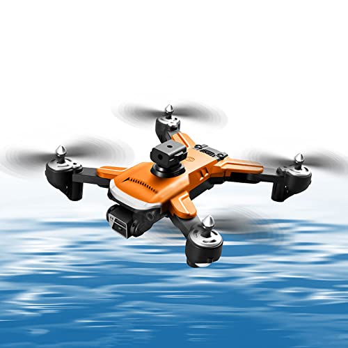 QUITOKA RC Drone 4K Dual Camera HD Aerial Photography 4-axis Aircraft Remote Control Airplane Toy Headless Mode Gravity Sensor One Key Back The Body is Foldable