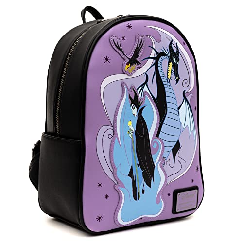 Loungefly Disney Mini Backpack, Sleeping Beauty Maleficent, Disney Villains