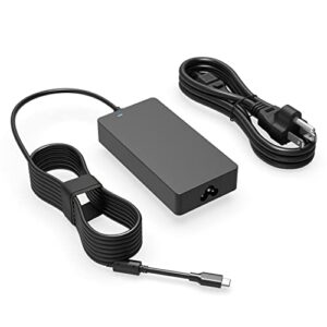 usb c laptop charger fit for dell inspiron 14 16 plus 7420 7620 vostro 7620 p157g003 p117f003 p117f004 ac adapter power supply cord