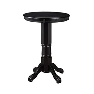 Boraam Florence Pub Table, 42" Height, Black