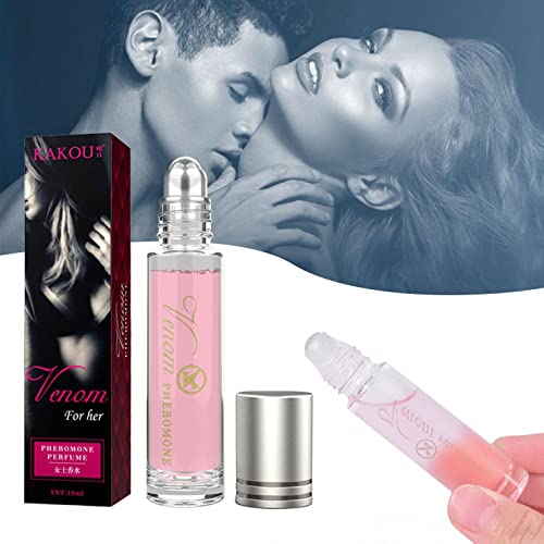 Flyss Long-Lasting Light Fragrance Pheromone Perfume for Women Roll On Perfume Party Perfume 10ml, 0.33 Oz, fits in the purse or pocket