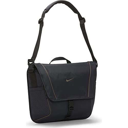 Nike Sportswear Essentials Messenger Bag (15L) (Black/Black/Ironstone)