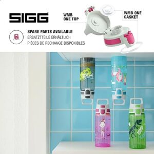 SIGG - Kids - Viva One Swimming Fruits - Suitable For Carbonated Beverages - Leakproof - Dishwasher Safe - BPA Free - Sports & Bike - 17oz