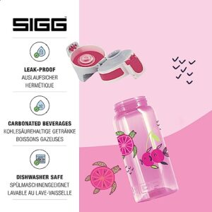 SIGG - Kids - Viva One Swimming Fruits - Suitable For Carbonated Beverages - Leakproof - Dishwasher Safe - BPA Free - Sports & Bike - 17oz