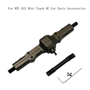 D12 for & Shaft Rear Set Axle Drive Metal WPL Gear Truck Mini Differential Camera Drone Accessories Hs190 Mini Drone (AS Shown, One Size)