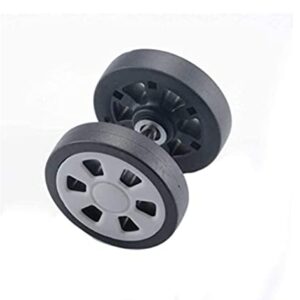 Luggage Suitcase Replacement Wheels Rubber Swivel Caster Wheels Bearings Repair Kits for Luggage