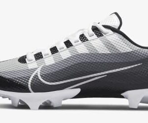 Nike Men's Vapor Edge Speed 360 Team Football Cleats, Black/White/Smoke Grey, 11