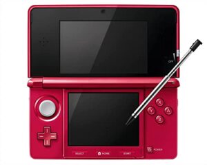 nintendo 3ds console - red -(used)