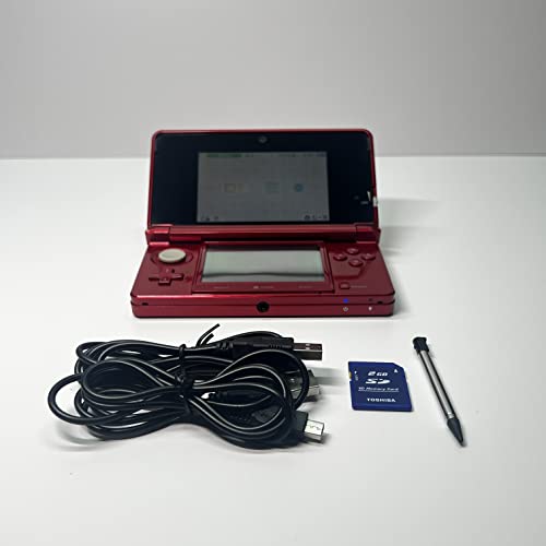 Nintendo 3ds console - RED -(used)