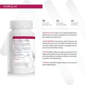 Anew Vita Morislim w/Morosil | Antioxidant Boost | Immunity Support | Moro Red Orange | 60 Vegetable Capsules | Non-GMO | Gluten Free | Made in USA