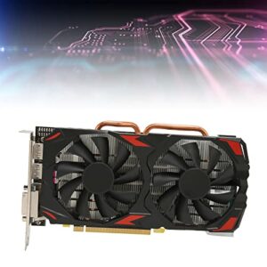 Dpofirs RX 580 Graphics Card, 8GB GDDR5 PC Video Graphics Card Original 256bit with 2 Cooling Fans PCI Express 3.0x16 Interface Gaming Graphics Card for Computer