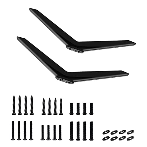 Universal TV Stands Compatible with TCL Smart TV Above 40 Inch. Replacement TV Legs for TCL TV Stand Legs, Suitable for TCL Roku Smart TV 40in 43in 48in 49in 50in 55in etc.