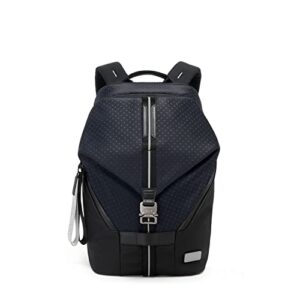 tumi men's finch backpack, ink, black, blue, one size