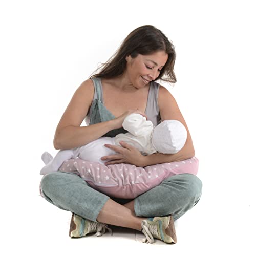 Amamantas Nursing Pillow and Positioner for All Stages of The Babies. Include Pillow and Washable  Cotton Cover