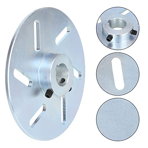 GREHUA 6" Mechanical Brake Disc 1" Bore 1/4" Keyway for Manco 9598 9597 Airheart MB-1 Yerf-Dog Carter ASW Buggies Bristers Go Kart Predator 212cc 196cc 6.5hp GX160 Carter Drift Trike Cart Parts Rotor