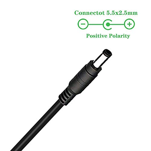 Replacement Phone Charger Power Cord for Yealink VOIP SIP T20P, T22P, T26P, T27, T28P, T41P, T42G and Cisco IP Phones SPA300 SPA500 SPA900 (5V 2A)