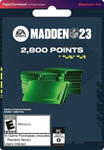 madden nfl 23: 2800 points - pc [online game code]