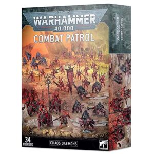 games workshop warhammer 40,000 combat patrol chaos daemons boxed miniatures set