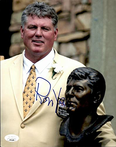 Ron Yary Minnesota Vikings HOF Signed/Autographed 8x10 HOF Photo JSA 161673 - Autographed NFL Photos