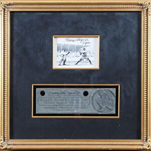 Pirates Honus Wagner 18 Yrs Signed Framed 3x4 Photo PSA/DNA #AH05062 - Autographed MLB Photos