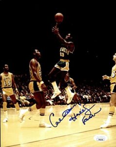 calvin murphy houston rockets hof signed/autographed 8x10 photo jsa 160825 - autographed nba photos