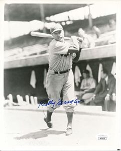 billy herman hof brooklyn dodgers signed/autographed 8x10 photo jsa 159104 - autographed mlb photos