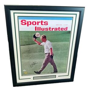 jack nicklaus signed autographed 16x20 photo framed si cover fanatics a119600 - autographed golf photos