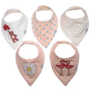 Infancy Dreams Baby Bandana Bibs for Newborn Boys and Girls (Nature Edition)