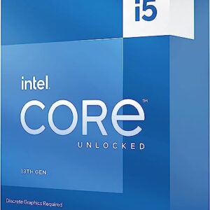 Intel Core i5-13600KF (Latest Gen) Desktop Processor 14 cores (6 P-cores + 8 E-cores) - Unlocked