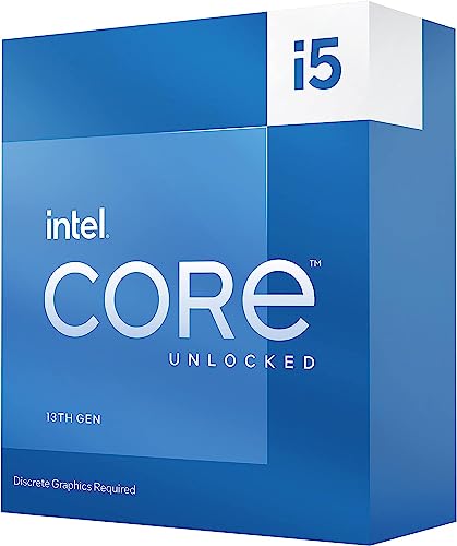 Intel Core i5-13600KF (Latest Gen) Desktop Processor 14 cores (6 P-cores + 8 E-cores) - Unlocked