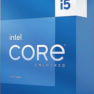 Intel Core i5-13600K (Latest Gen) Desktop Processor 14 cores (6 P-cores + 8 E-cores) with Integrated Graphics - Unlocked