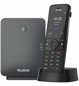 yealink w78p - 1302026 dect ip phone system - w78h handset + w70b base