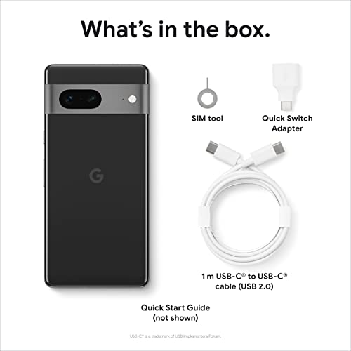 Google Pixel 7-5G Android Phone - Unlocked Smartphone with Wide Angle Lens and 24-Hour Battery - 128GB - Snow