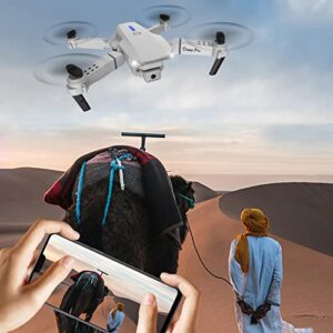 asjyhkr Mini Drone Gifts For Adult Kids Beginner,Dual 1080P HD FPV Camera Altitude Hold Remote Control Toys One Key Start(B)