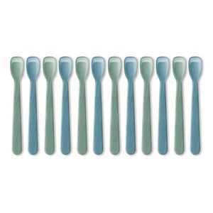 nuk rest easy baby spoons, 12-pack