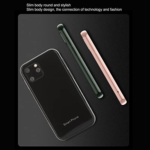 2.5 Inch 3G Smartphone, 1and 8G Unlocked Children Phone Pocket Cellphone, Mini Slim Body Android Cell Phones, Front Camera 200W and Rear Camera 500W, 1580mAh Battery(Black)