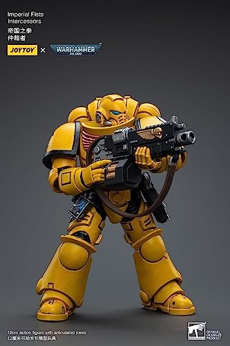 HiPlay JoyToy Warhammer 40K Imperial Fists Intercessors 1:18 Scale Collectible Action Figure