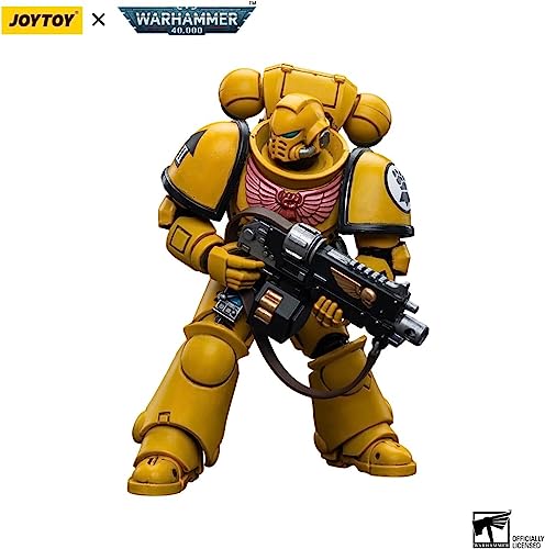 HiPlay JoyToy Warhammer 40K Imperial Fists Intercessors 1:18 Scale Collectible Action Figure