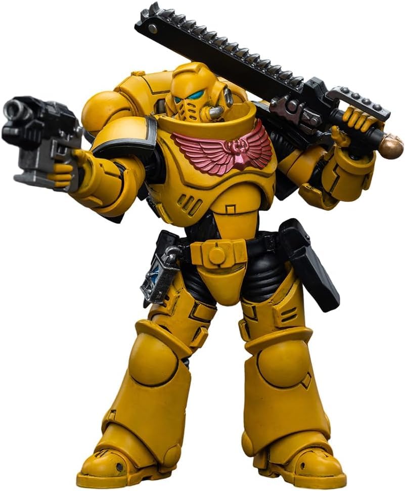 HiPlay JoyToy Warhammer 40K Imperial Fists Intercessors 1:18 Scale Collectible Action Figure