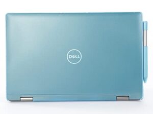 mcover case compatible only for 2021～2022 14" dell latitude 7420 7430 laptop or 2-in-1 windows notebook computer (not fitting any other dell models) - aqua