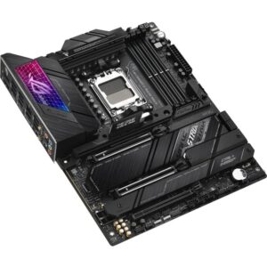 ASUS ROG Strix X670E-E Gaming WiFi 6E Socket AM5(LGA 1718) Ryzen 7000 ATX Gaming Motherboard(18+2 Power Stages,PCIe® 5.0, DDR,4xM.2 Slots,USB 3.2 Gen 2x2, WiFi 6E,PCIe Slot Q-Release, M.2 Q-Latch)