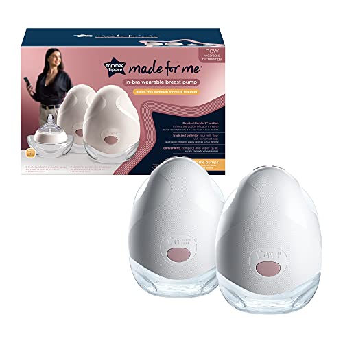 Tommee Tippee Made for Me in-Bra Wearable Double Electric Breast Pump