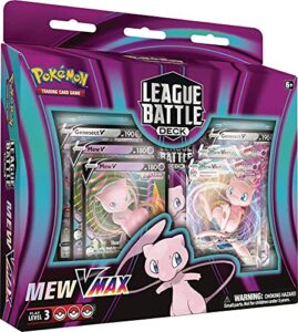 pokemon tcg: mew vmax league battle deck