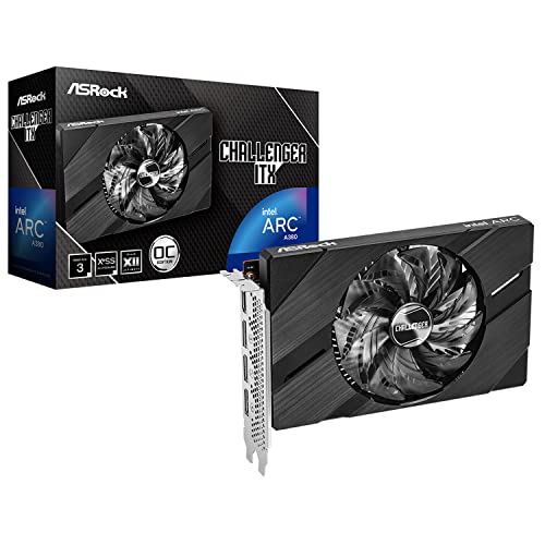 Asrock Challenger Intel Arc A380 GDDR6 6GB Graphics Card