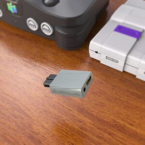 MAYFLASH N64 to HDMI Adapter N64 Gamecube SNES SFC to HDMI Converter 1080P for Full HD Converter with 3.5mm Audio Jack HDMI Output N64 to HDMI Converter