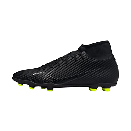 NIKE Men's Multi-Ground Soccer Cleats, Black Dk Smoke Grey Summit White Volt, 7