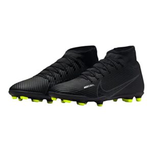 NIKE Men's Multi-Ground Soccer Cleats, Black Dk Smoke Grey Summit White Volt, 7