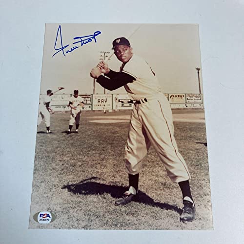 Willie Mays Signed Autographed 8x10 Photo PSA DNA COA - Autographed MLB Photos